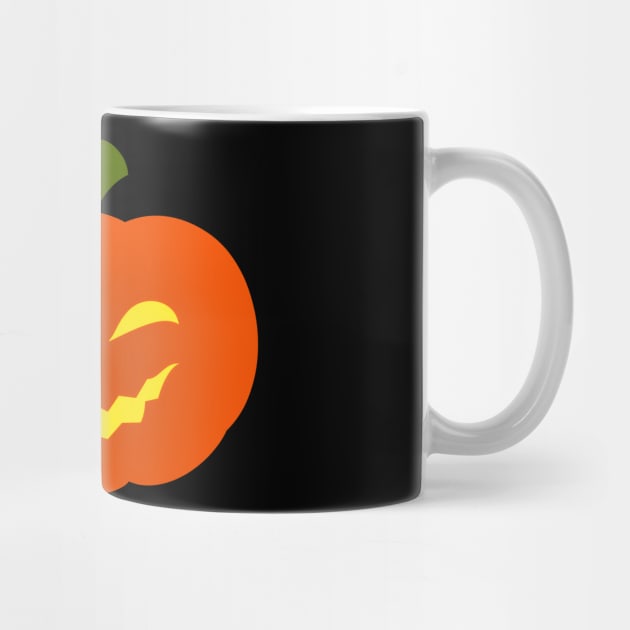 Halloween Funny Winking Eye Pumpkin Face by koolteas